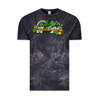 Cloud Black Tennessee map St. Patrick's Vintage Tee - CowGirlArtShop