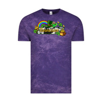 Cloud Purple Tennessee map St. Patrick's Vintage Tee - CowGirlArtShop