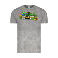 Cloud Rock Tennessee map St. Patrick's Vintage Tee - CowGirlArtShop