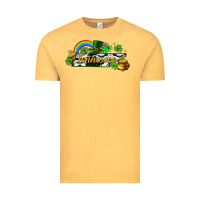 Vintage Mustard Tennessee map St. Patrick's Vintage Tee - CowGirlArtShop