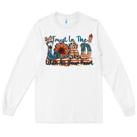 White Trust in the lord with all your heart Long Sleeve Tee - FaDigitalArtStudio