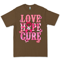 Cacao Love Hope Cure Cancer Awareness Premium Tee - HowdyJamesFarm