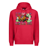 Cardinal I Dig Easter Day Premium Hoodie - CowhideDigitalArt