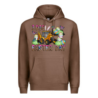Chestnut I Dig Easter Day Premium Hoodie - CowhideDigitalArt