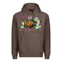 Coffee I Dig Easter Day Premium Hoodie - CowhideDigitalArt