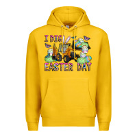Lemon I Dig Easter Day Premium Hoodie - CowhideDigitalArt
