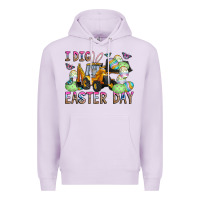 Lilac I Dig Easter Day Premium Hoodie - CowhideDigitalArt