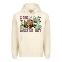 Sandshell I Dig Easter Day Premium Hoodie - CowhideDigitalArt