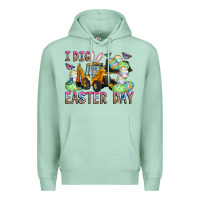 Seafoam I Dig Easter Day Premium Hoodie - CowhideDigitalArt