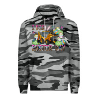 Slate Camo I Dig Easter Day Premium Hoodie - CowhideDigitalArt
