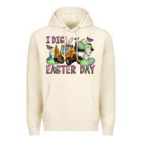 Tofu I Dig Easter Day Premium Hoodie - CowhideDigitalArt