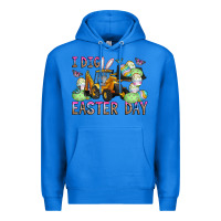 True Royal I Dig Easter Day Premium Hoodie - CowhideDigitalArt