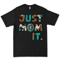 Black just mom it cowhide turquoise Premium Tee - Jasminsmagicworld