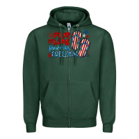 Sports Green flip flops fireworks & freedom Zipper Hoodie - BarkalooDesign