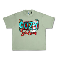 Oil Green cozy season Urban Heavy Tee - OliviaCreatesArt