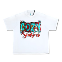 White cozy season Urban Heavy Tee - OliviaCreatesArt