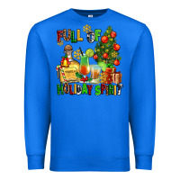 True Royal full of holiday spirit Premium Sweatshirt - AdoDesignShop