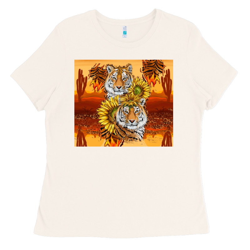 Tigers With Scratches Ladies Tee by TumblerDesignByShophia | Teevron