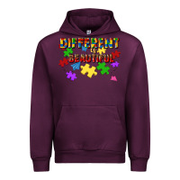 Mauve Wine different is beautiful Urban Hoodie - JahusDesignShop