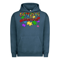 Pigment Midnight Navy different is beautiful Urban Hoodie - JahusDesignShop