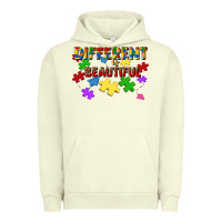 Pigment Pistachio different is beautiful Urban Hoodie - JahusDesignShop