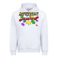 White different is beautiful Urban Hoodie - JahusDesignShop