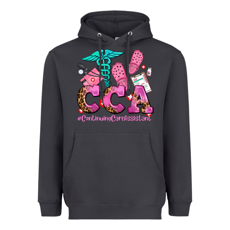 Cca  Continuing Care Assistant With Crocs Heavyweight Hoodie by AdoDesignShop | Teevron