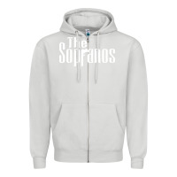 Dove Grey the sopranos Zipper Hoodie - maiPhamDesign