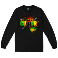 Black Do it for the culture Long Sleeve Tee - FaDigitalArtStudio