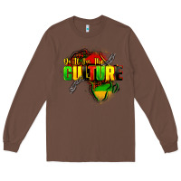 Chestnut Do it for the culture Long Sleeve Tee - FaDigitalArtStudio