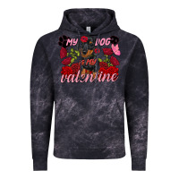 Cloud Black My dog is my Valentine's Day Vintage Hoodie - FaDigitalArtStudio