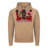 Vintage Coffee My dog is my Valentine's Day Vintage Hoodie - FaDigitalArtStudio