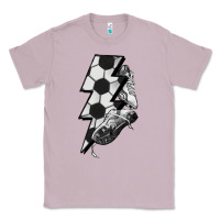 Lilac Lightning bolt Soccer Classic Tee - HowdyJamesFarm