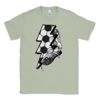 Matcha Lightning bolt Soccer Classic Tee - HowdyJamesFarm