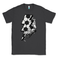 Smoke Lightning bolt Soccer Classic Tee - HowdyJamesFarm