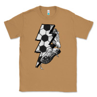 Toasted Coconut Lightning bolt Soccer Classic Tee - HowdyJamesFarm