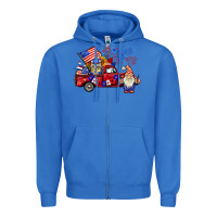 True Royal american gnomies truck Zipper Hoodie - BarkalooDesign
