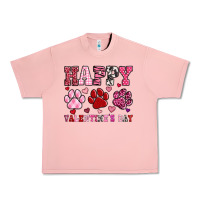 Salmon happy valentine's day paws Urban Heavy Tee - OliviaCreatesArt