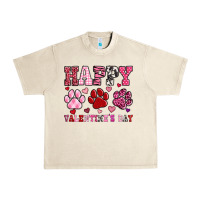Sandshell happy valentine's day paws Urban Heavy Tee - OliviaCreatesArt