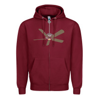 Burgundy ceiling fan lazy diy halloween costume funny easy t shirt Zipper Hoodie - maiPhamDesign
