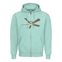 Seafoam ceiling fan lazy diy halloween costume funny easy t shirt Zipper Hoodie - maiPhamDesign