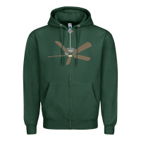 Sports Green ceiling fan lazy diy halloween costume funny easy t shirt Zipper Hoodie - maiPhamDesign