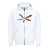 White ceiling fan lazy diy halloween costume funny easy t shirt Zipper Hoodie - maiPhamDesign