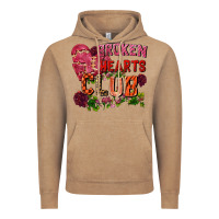 Vintage Coffee Broken heart club Vintage Hoodie - FaDigitalArtStudio