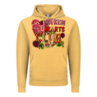 Vintage Mustard Broken heart club Vintage Hoodie - FaDigitalArtStudio