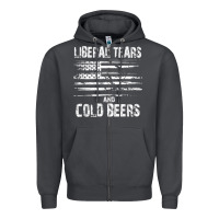 Smoke liberal tears and cold beers   funny political t shirt Zipper Hoodie - maiPhamDesign