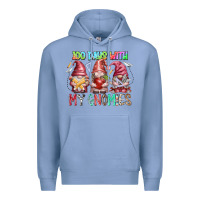 Colony Blue 100 days with my gnomies Premium Hoodie - RacoonDesign
