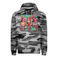 Slate Camo 100 days with my gnomies Premium Hoodie - RacoonDesign