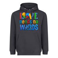 Smoke love needs no words autism Heavyweight Hoodie - AdoDesignShop