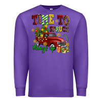Purple time to spruce things up Premium Sweatshirt - AdoDesignShop